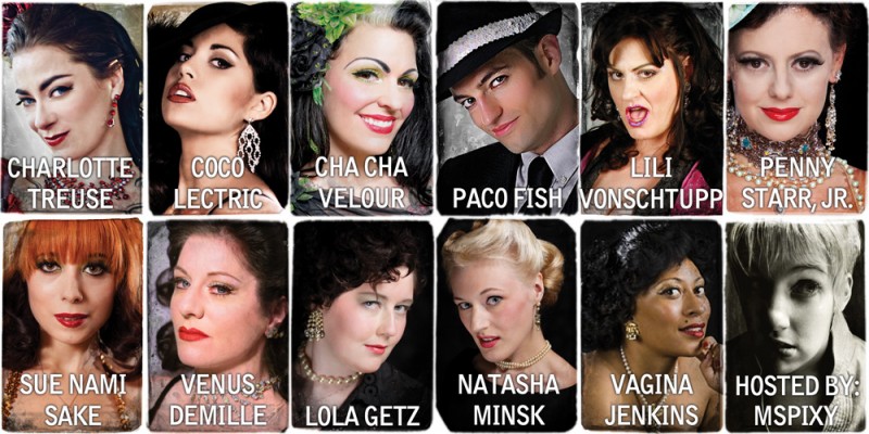 Burlesque Extravaganza: Performers